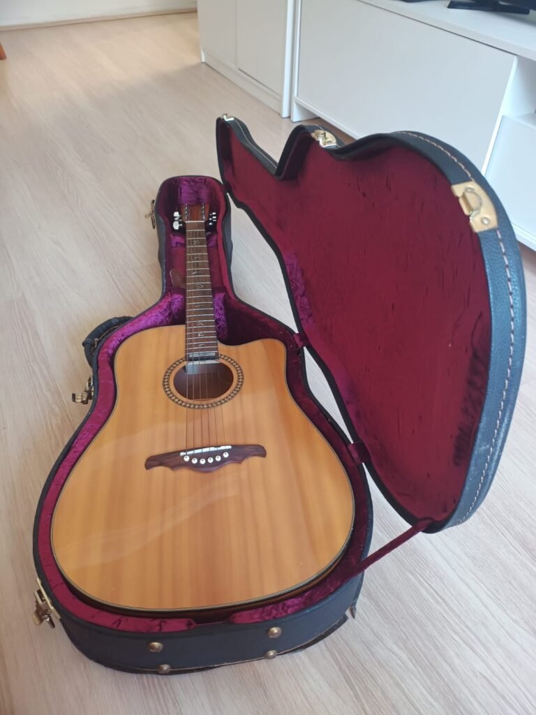 Violão acustico e elétrico Tagima Séries Juninho Afram